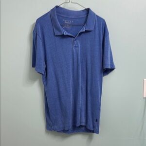 Lucky Brand Blue Polo Shirt Classic Fit